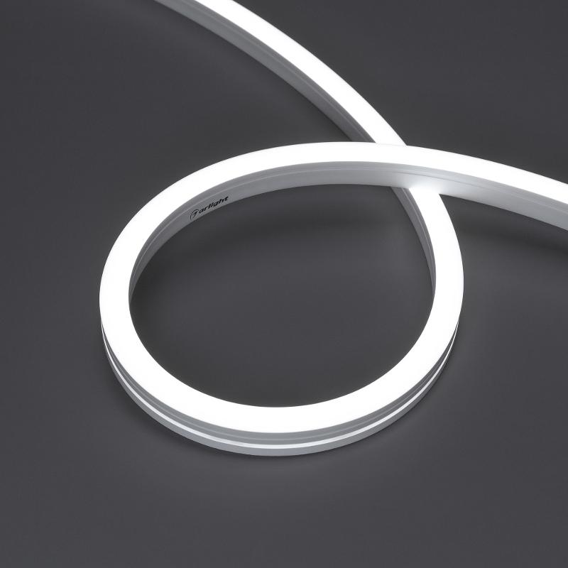 Гибкий неон ARL-MOONLIGHT-1712-SIDE 24V White (arlight, 9.6 Вт/м, IP67)