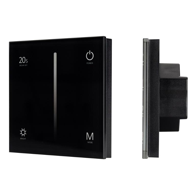 Панель Sens SMART-P42-DIM Black (230V, 0/1-10V)