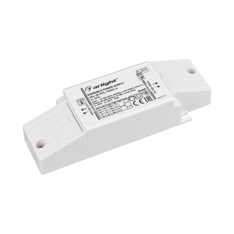 Блок питания ARJ-20-PFC-TRIAC-A (20W, 500-700mA)