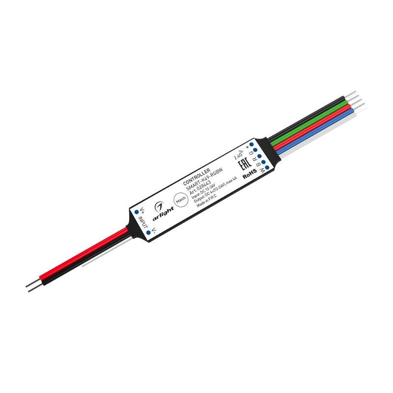 Контроллер SMART-K49-RGBW (12-24V, 4x1A, 2.4G)