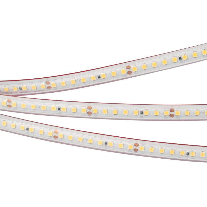 Лента светодиодная RTW 2-5000PS 24V Cool 8K 2x (2835, 160 LED/m, LUX) (arlight, 12 Вт/м, IP67)