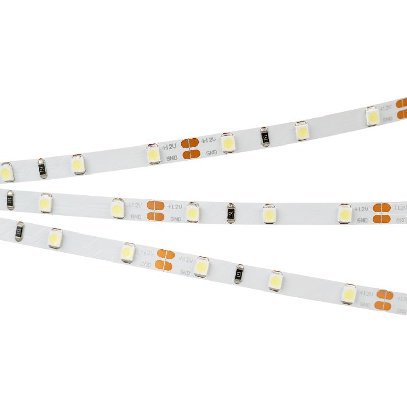 Лента светодиодная RT 2-5000 12V Warm2700 5mm (3528, 300 LED, LUX) (arlight, 4.8 Вт/м, IP20)