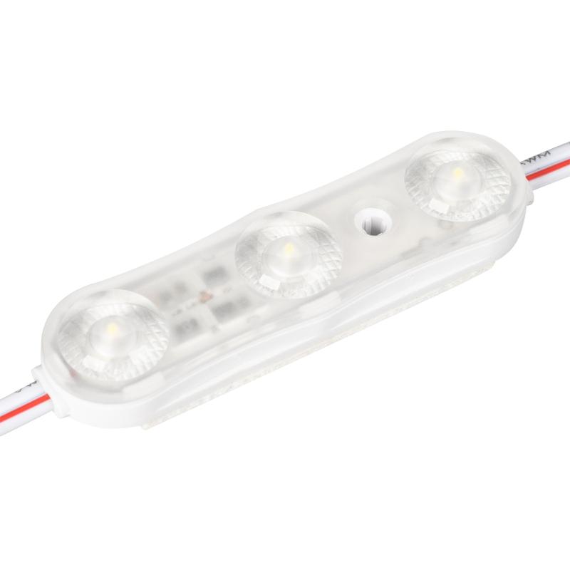 Модуль герметичный ARL-ORION-R10-12V Cool (2835, 3 LED, 170 deg)