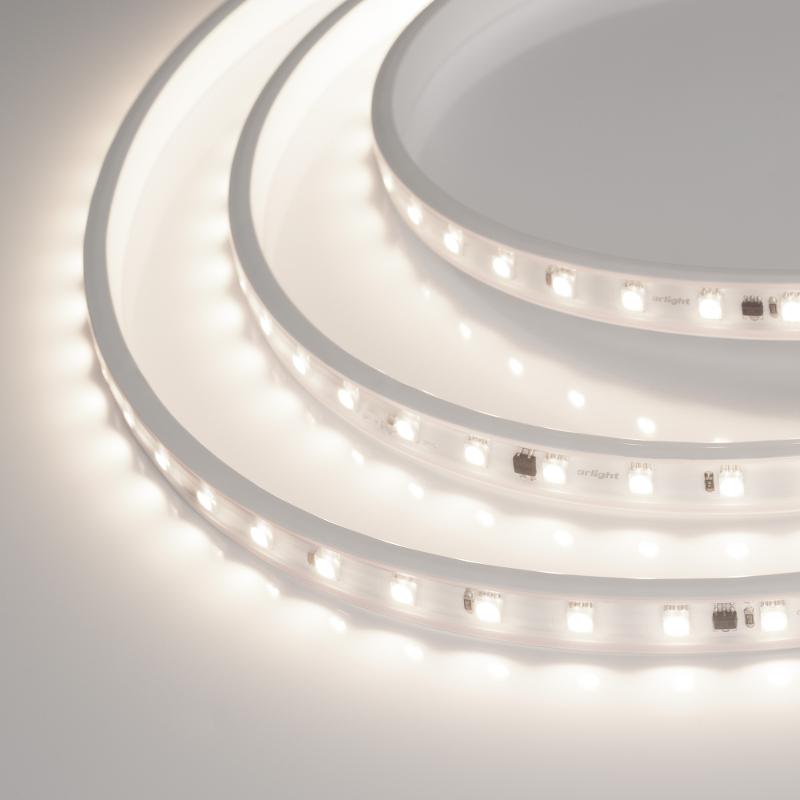 Лента светодиодная герметичная ARL-PV-B54-15.5mm 230V Day4000 (8 W/m, IP65, 5060, 10m) (arlight, -)