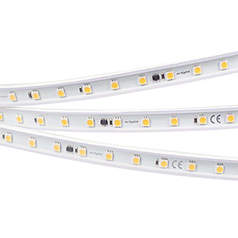 Лента светодиодная герметичная ARL-PV-B54-15.5mm 230V Warm3000 (8 W/m, IP65, 5060, 10m) (arlight, -)
