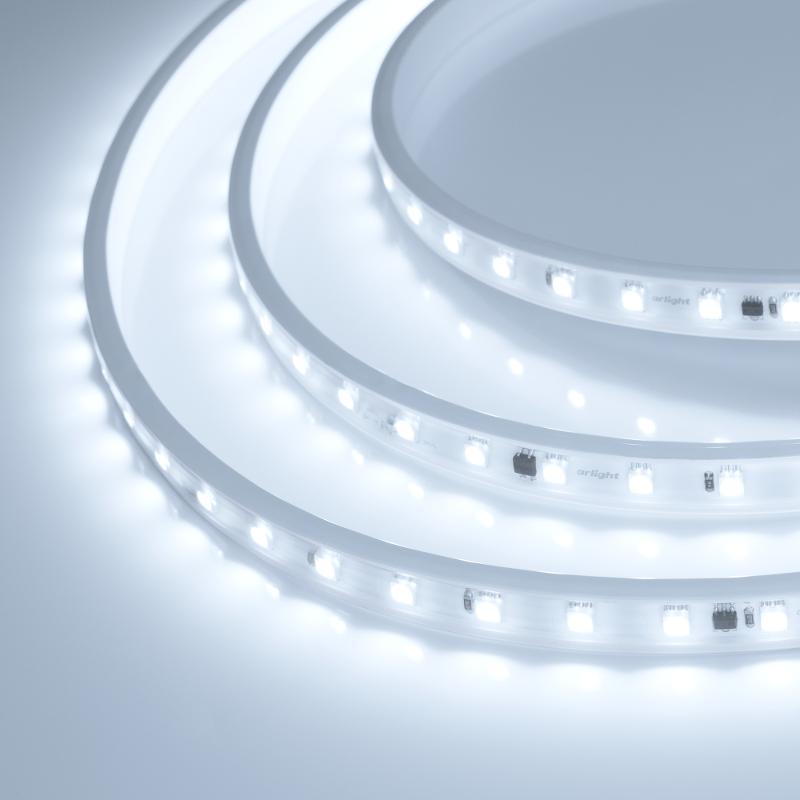 Лента светодиодная герметичная ARL-PV-B54-15.5mm 230V White6000 (8 W/m, IP65, 5060, 10m) (arlight, -)