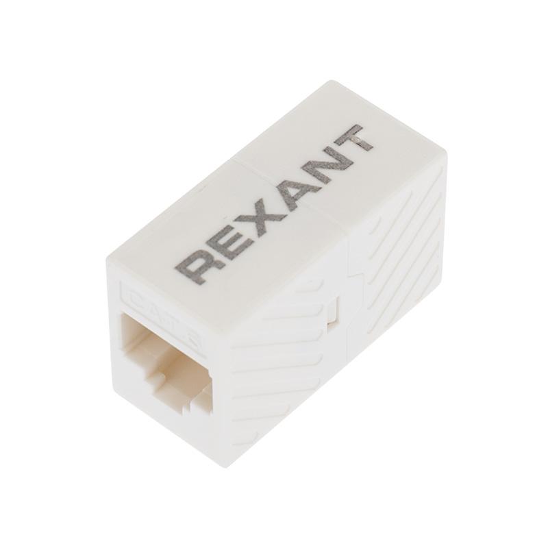 Проходной адаптер, RJ-45(8P-8C), UTP неэкранированный, категория 6, (гнездо-гнездо),