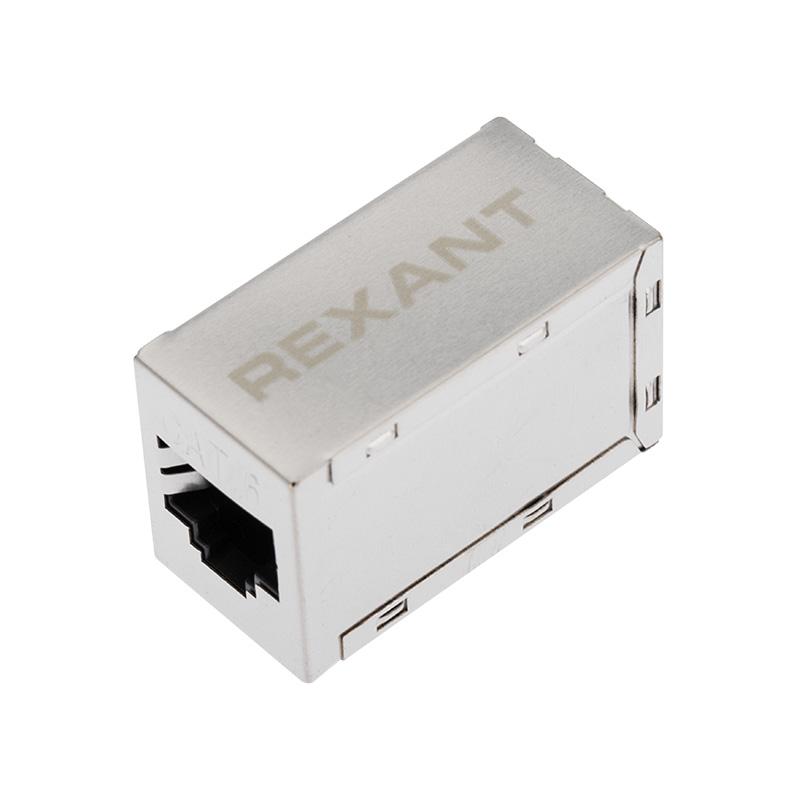 Проходной адаптер, RJ-45(8P-8C), FTP экранированный, категория 6, (гнездо-гнездо),
