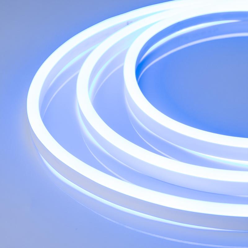 Гибкий неон ARL-NEON-1608BH-SIDE 24V Blue (arlight, 6 Вт/м, IP65)