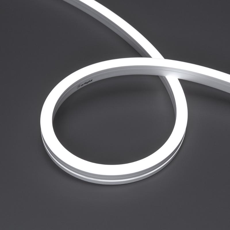 Образец Гибкий неон ARL-MOONLIGHT-1712-SIDE 24V White (arlight, 9.6 Вт/м, IP67)