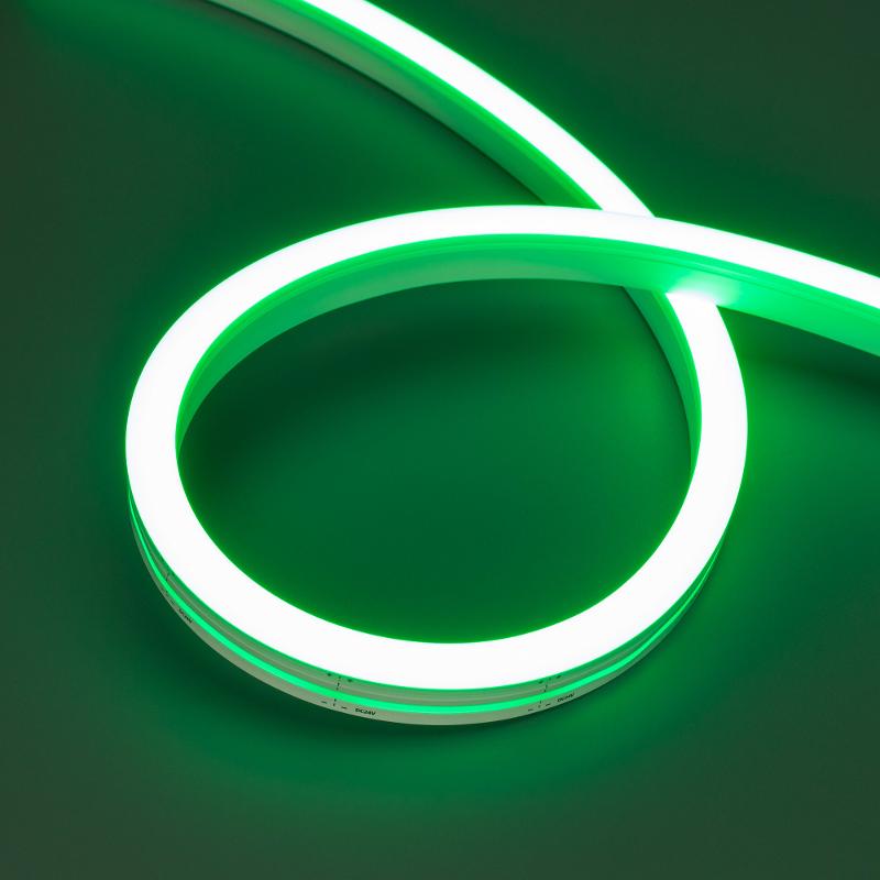 Гибкий неон ARL-MOONLIGHT-1712-SIDE 24V Green (arlight, 8 Вт/м, IP67)