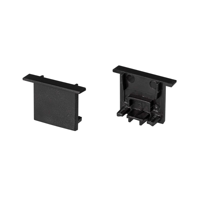 Заглушка SL-COMFORT-1716-F BLACK глухая (arlight, Пластик)