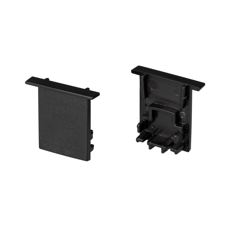 Заглушка SL-COMFORT-1722-F BLACK глухая (arlight, Пластик)