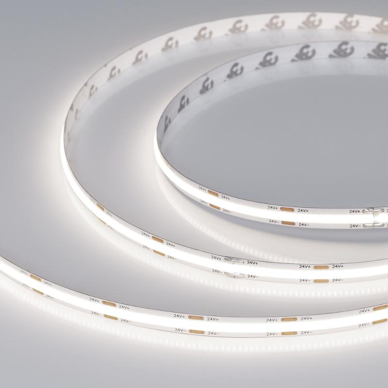 Лента светодиодная герметичная COB-NANO-X544-8mm 24V Day4000 (11.5 W/m, IP65, CSP, 5m) (arlight, -)