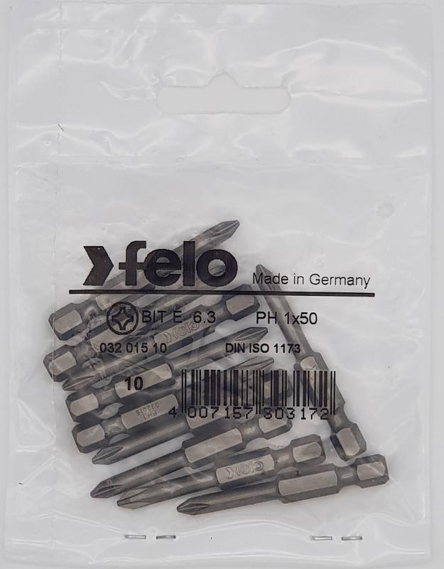 Бита крестовая серия Industrial PH 1X50, 10 шт