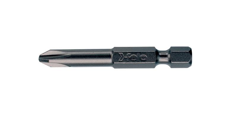 Бита крестовая серия Industrial E6,3 PH 1X50, 2 шт в блистере