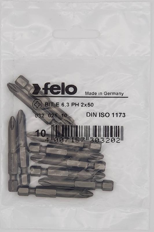 Бита крестовая серия Industrial PH 2X50, 10 шт