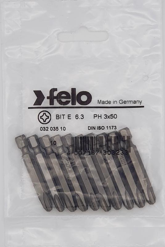Бита крестовая серия Industrial PH 3X50, 10 шт