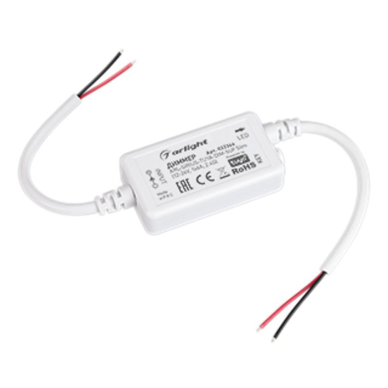 Диммер ARL-SIRIUS-TUYA-DIM-SUF Slim (12-24V, 1x6A, 2.4G) (Arlight, IP20 Пластик, 3 года)
