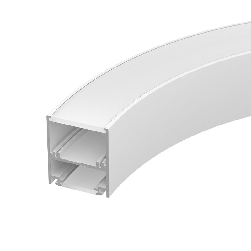 Профиль SL-ARC-5060-D1500-A45 WHITE (дуга 1 из 8) (arlight, Алюминий)