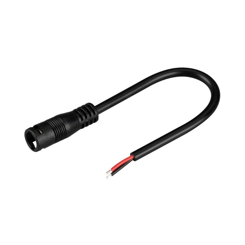 Коннектор выводной DC-MONO-2PIN-L150-F (JACK 5.5, LOCK) (arlight, -)