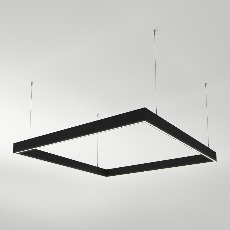 Светильник ALT-LINEAIR-QUADRAT-FLAT-UPDOWN-DIM-1375-170W Day4000 (BK, 100 deg, 230V) (arlight, IP20 Металл, 3 года)