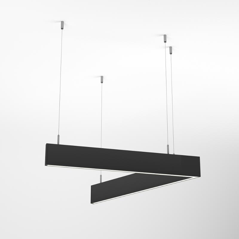 Светильник ALT-LINEAIR-ANGLE-60-FLAT-UPDOWN-DIM-1290x1115-85W Day4000 (BK, 100 deg, 230V) (arlight, IP20 Металл, 3 года)
