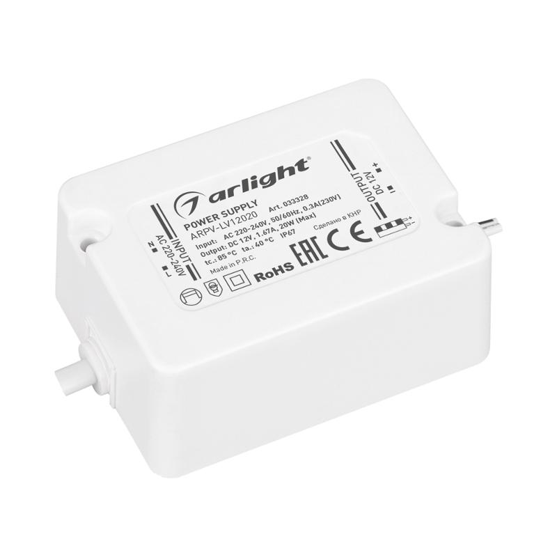 Блок питания ARPV-LV12020 (12V, 1.67A, 20W)