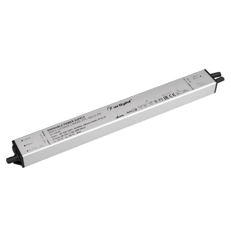 Блок питания ARPV-LG24060-LINEAR-PFC-DALI2-PD (24V, 2.5A, 60W)