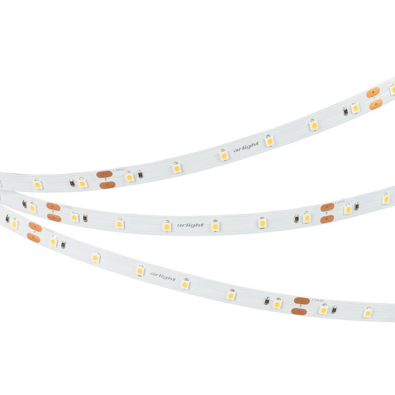 Лента светодиодная NT-A60-8mm 24V Warm2700 (4.8 W/m, IP20, 3528, 5m) (arlight, Открытый)
