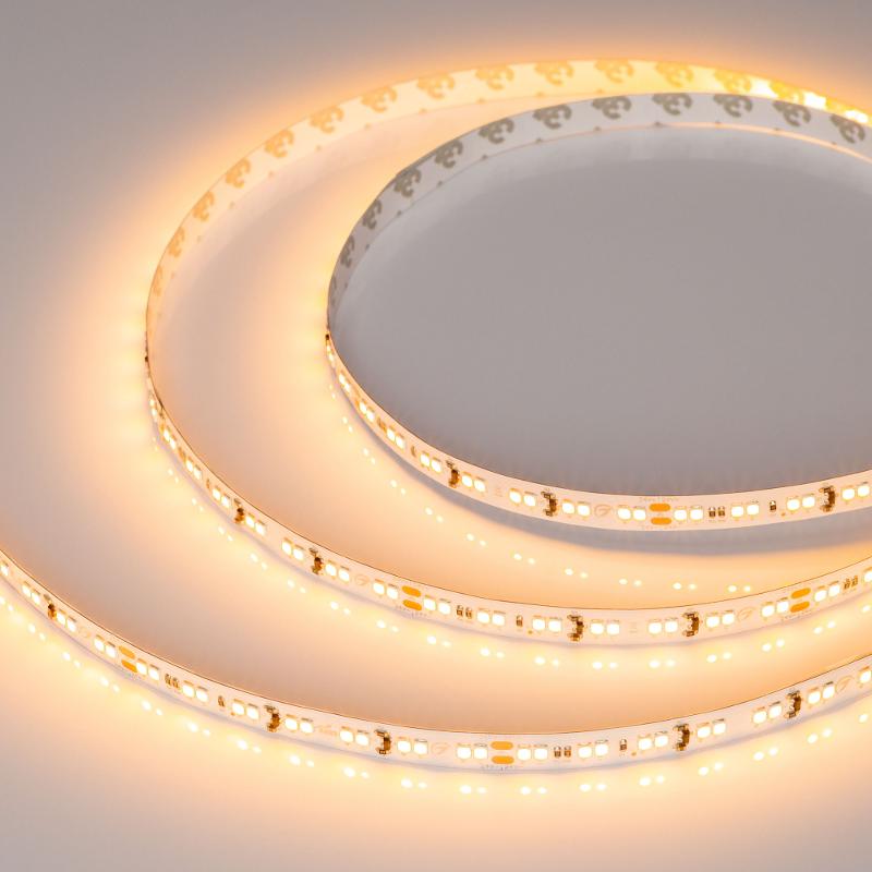 Лента светодиодная RT-A168-10mm 24V Dim-To-Warm (14.4 W/m, IP20, 2835, 5m) (arlight, Открытый)
