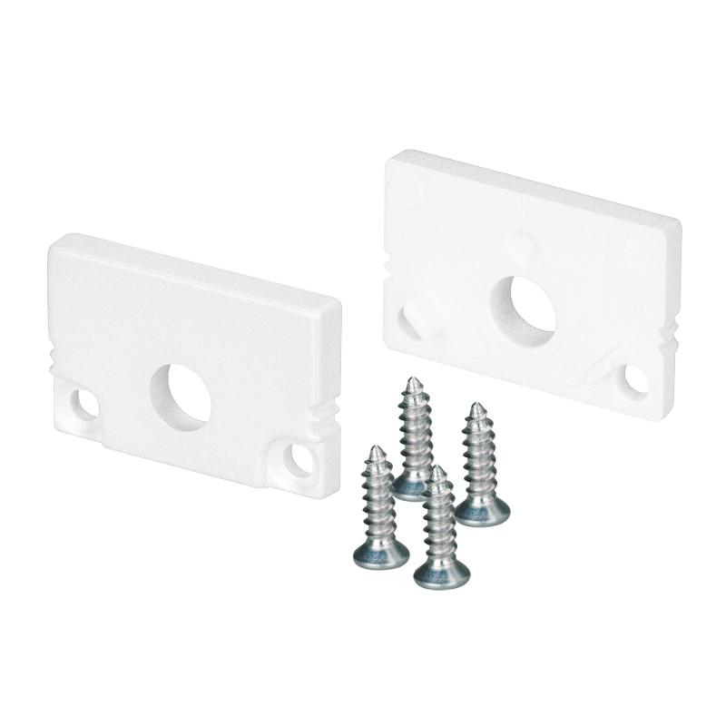 Заглушка SL-SLIM20-H13 WHITE с отверстием