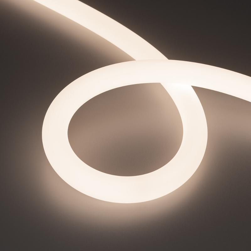 Светодиодная лента герметичная MOONLIGHT-TOP-FP-X1088-D25mm 24V Day4000 (20 W/m, IP65, 5m, wire x1) (Arlight, Вывод кабеля прямой)