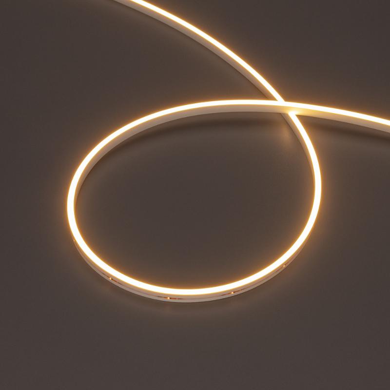 Светодиодная лента герметичная MOONLIGHT-SIDE-M196-03x06mm 24V Warm2700 (7.2 W/m, IP54, 2216, 5m, wire x2) (Arlight, Вывод кабеля прямой)