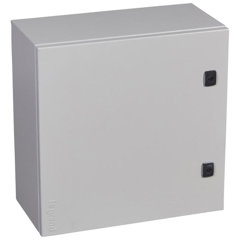 Металлический щит Atlantic-E - IP 66 - IK 10 - RAL 7035 - 500x500x150