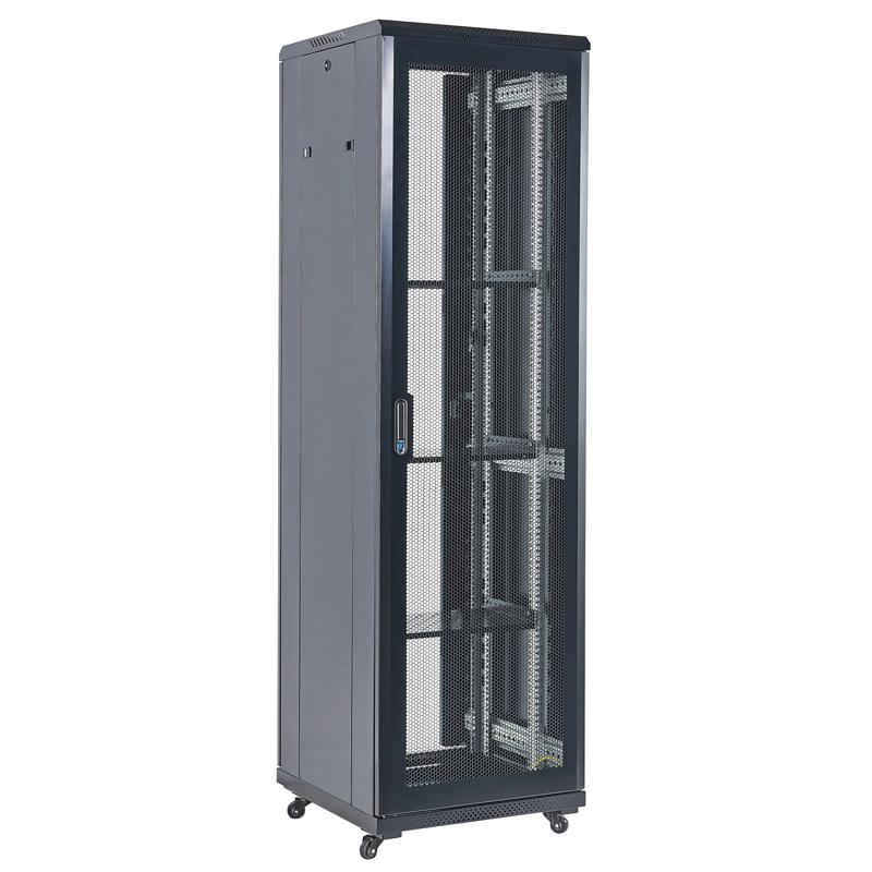 Напольный шкаф 19" 42U 600×800×2054 (ШxГxВ), RAL 9005