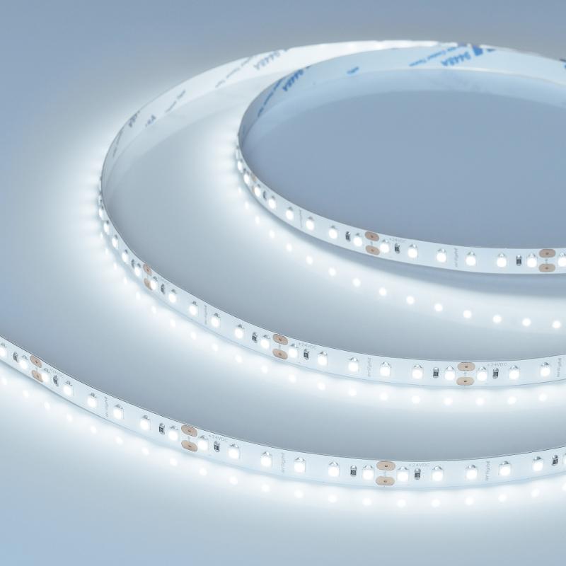 Светодиодная лента NT-A120-8mm 24V Cool 8K (9.6 W/m, IP20, 3528, 5m) (Arlight, Открытый)