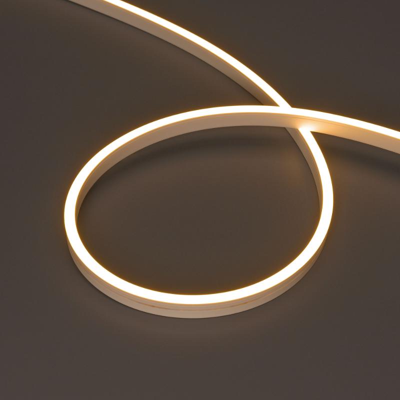 Светодиодная лента герметичная MOONLIGHT-SIDE-A120-06x12mm 24V Warm2700 (9.6 W/m, IP65, 5m, wire x2) (Arlight, Вывод кабеля прямой)