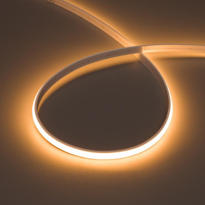 Светодиодная лента герметичная MOONLIGHT-TOP-M280-10x5mm 24V Warm2200 (15 W/m, IP65, 5m, wire x1)  (Arlight, Вывод кабеля прямой)