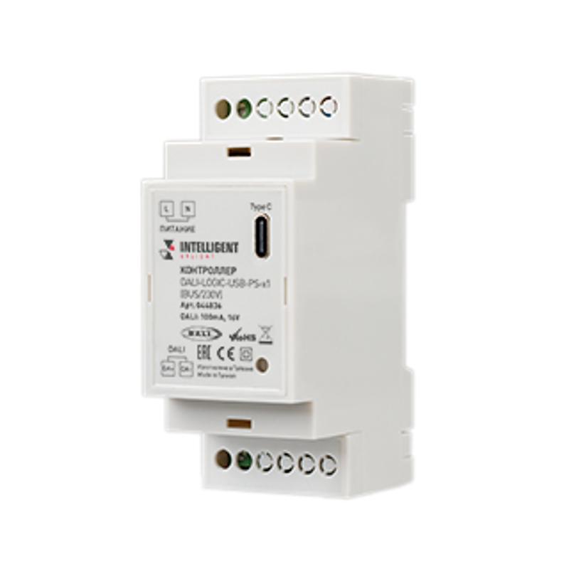 INTELLIGENT ARLIGHT Контроллер DALI-LOGIC-USB-PS-x1 (BUS/230V) (IARL, IP20 Пластик, 2 года)