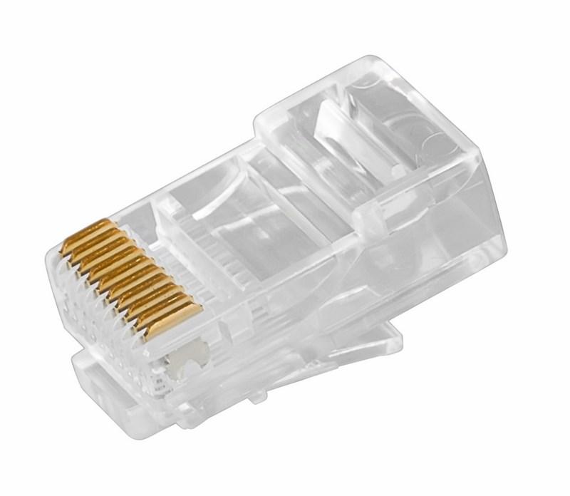 Разъем RJ-50(10P10C) под витую пару, UTP, категория 3, универсальный