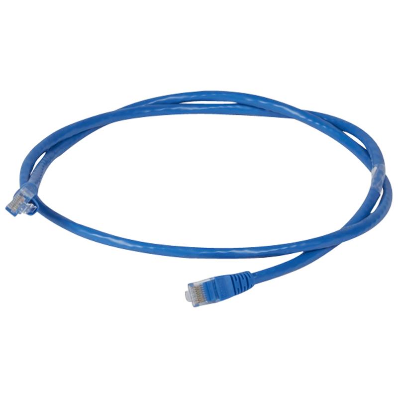 Коммутационный шнур RJ 45 - категория 6 - U/UTP - PVC - неэкранированный - 1 м - голубой