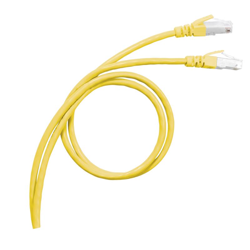 Коммутационный шнур RJ 45 - категория 6а - S/FTP - PVC - экранированный - 3 м - желтый