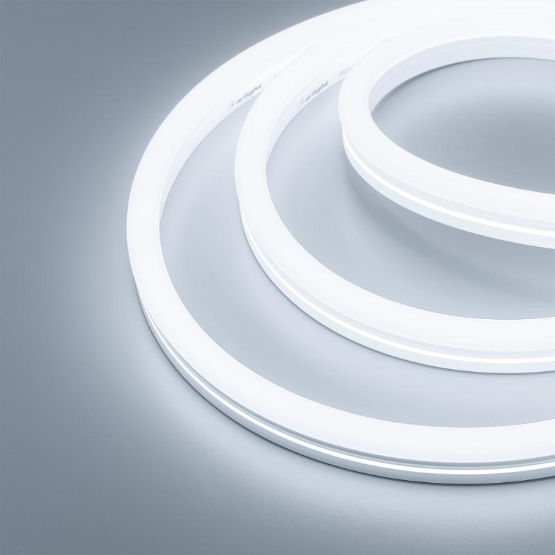 Лента герметичная MOONLIGHT-SIDE-X336-12x24mm 230V White6500 (11 W/m, IP65, 50m, wire x1) (Arlight, Грибовидная форма)