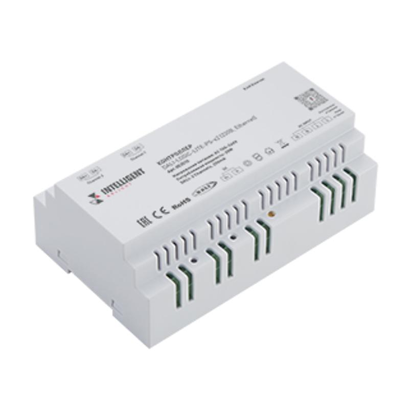 INTELLIGENT ARLIGHT Контроллер DALI-LOGIC-LITE-PS-x2 (230B, Ethernet) (IARL, IP20 Пластик, 2 года)