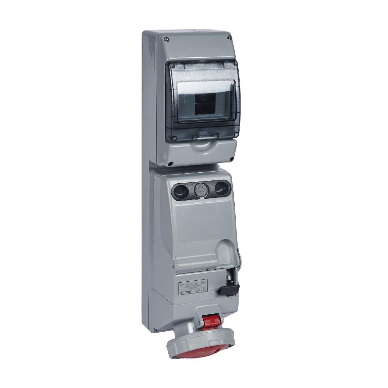 Комбинированный щиток - P17 Tempra Pro - с рейкой DIN - IP 66 - 380/415 В~ - 63 A - 3К+Н+З