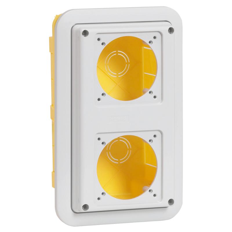 Коробка для скрытого монтажа - P17 Tempra Pro - IP 55 - для 2 встраиваемых розеток 16 А