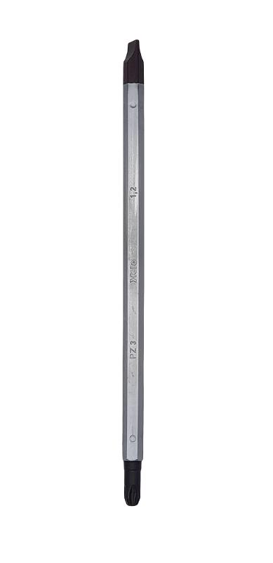 Бита двухсторонняя PZ3/SL 7x1,2 160 мм Industrial