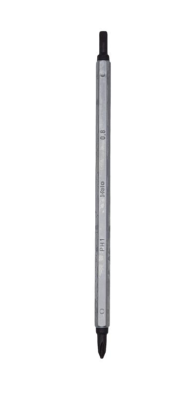 Бита двухсторонняя PH1/SL 4x0,8 160 мм Industrial