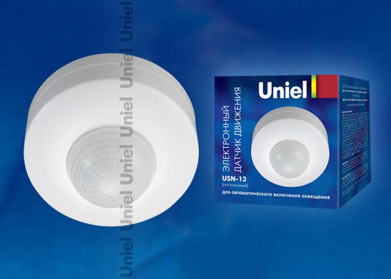 USN-13-360R-1200W-3LUX-12M-0,6-1,5m/s-WH Датчик движения, упак. блистер